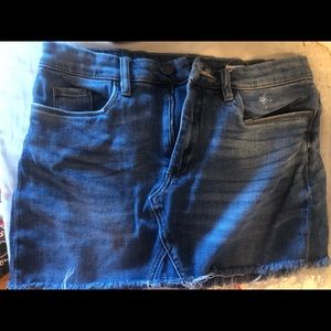 Cute blank NYC jean skirt